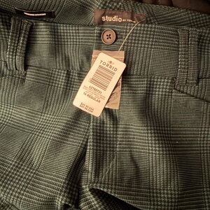Torrid Green Plaid Pants